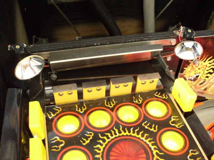 the shadow pinball machine extra led