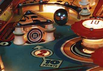 pinball closeup