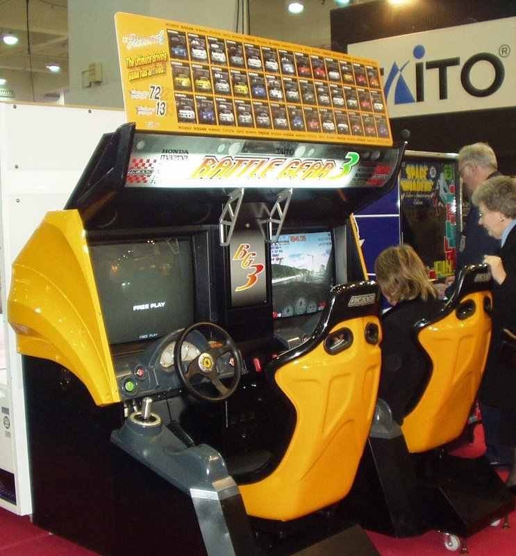 Battle Gear 3 arcade machine