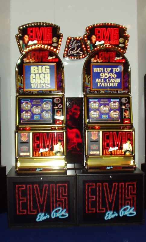 Elvis gambling machine