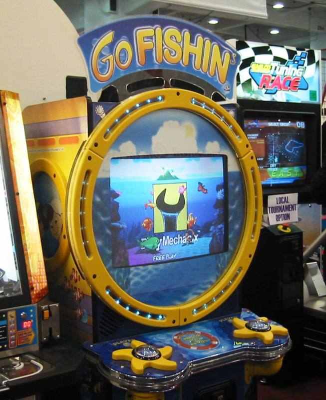 Go Fishin arcade machine