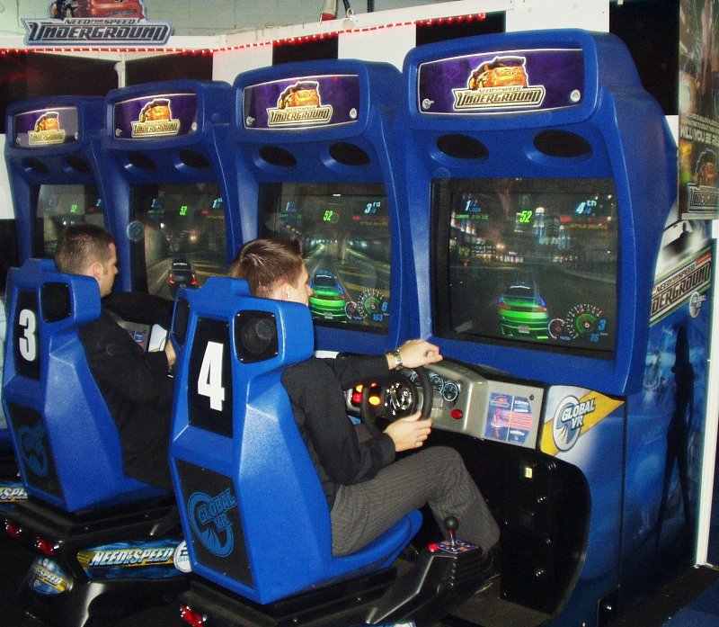 Need for speed unlimited arcade machine