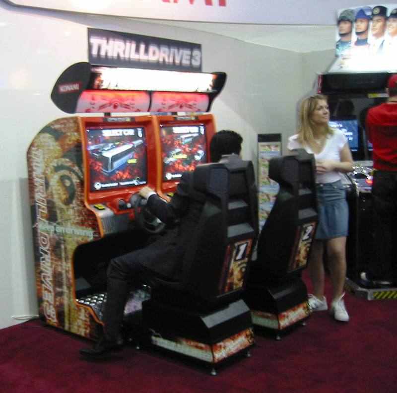 Thrilldrive 3 arcade machine