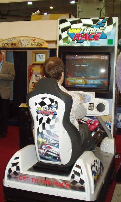 Gaelco tuning race arcade machine