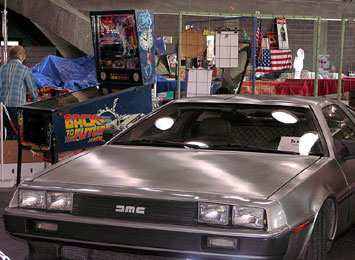DeLorean Back to the Future car