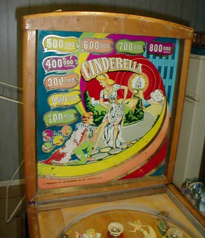 Gottlieb Cinderella woodrail