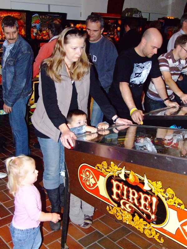 Williams Fire pinball machine