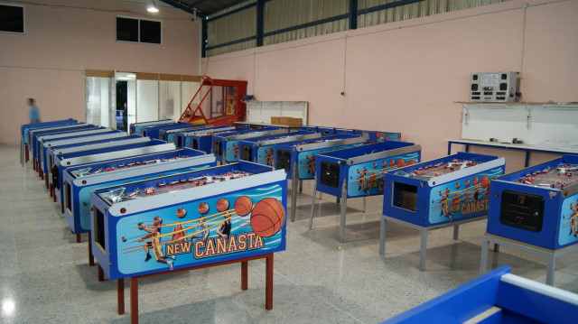 MarsaPlay Canasta pinball prototypes factory