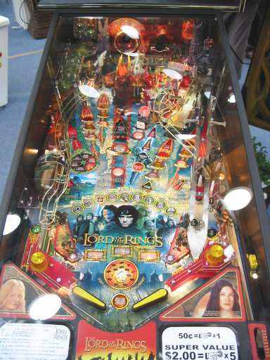 Stern Lord of the Rings playfield