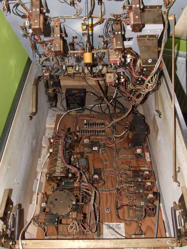 Gottlieb Majorettes pinball machine cabinet wiring