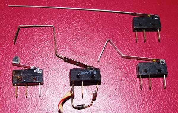 diode on microswitch
