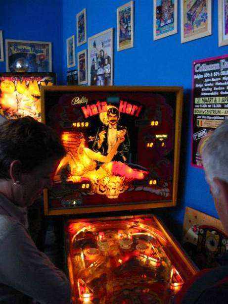 Mata Hari and Tommy pinball