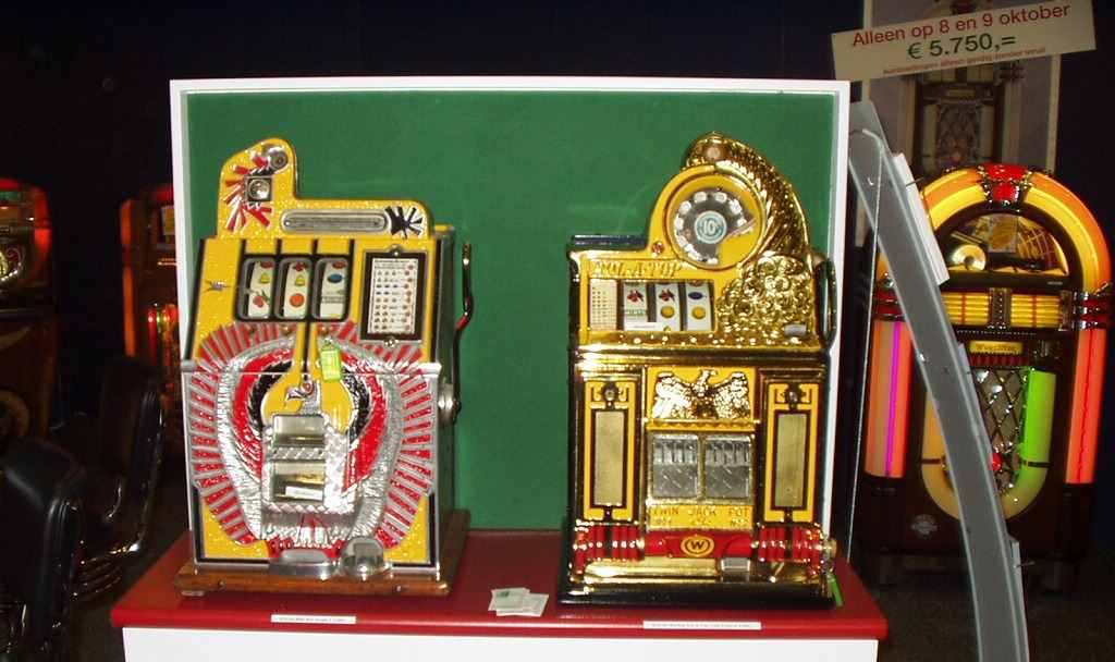 restored antique slot machines