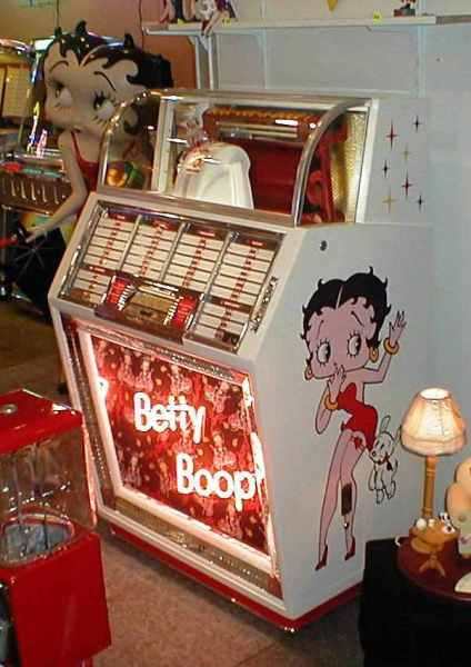 Betty Boop jukebox