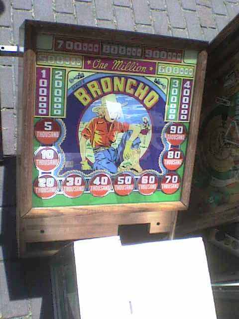 Broncho flipperkast