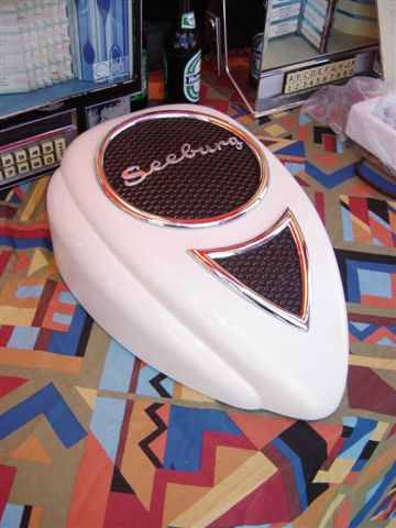 Seeburg gas tank jukebox speaker