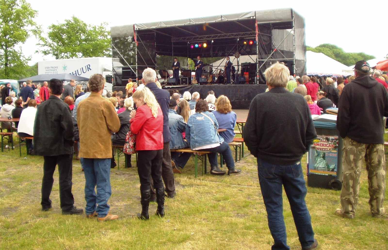 live Rock and roll band