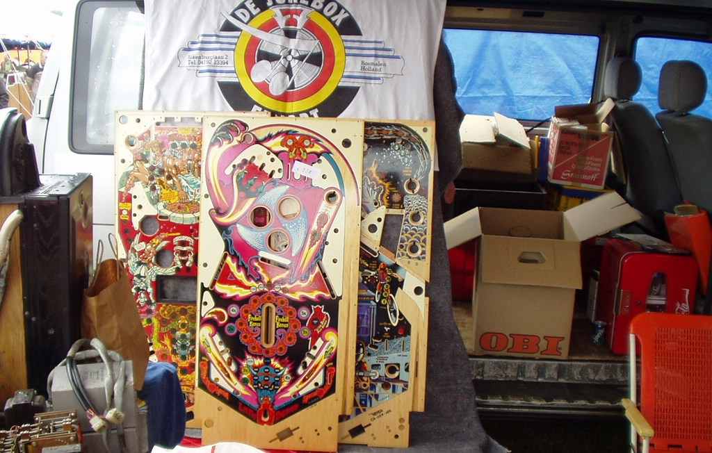 NOS Fireball, Paragon and Vector playfield