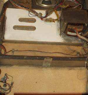 inside cabinet