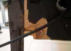 cabinet damage