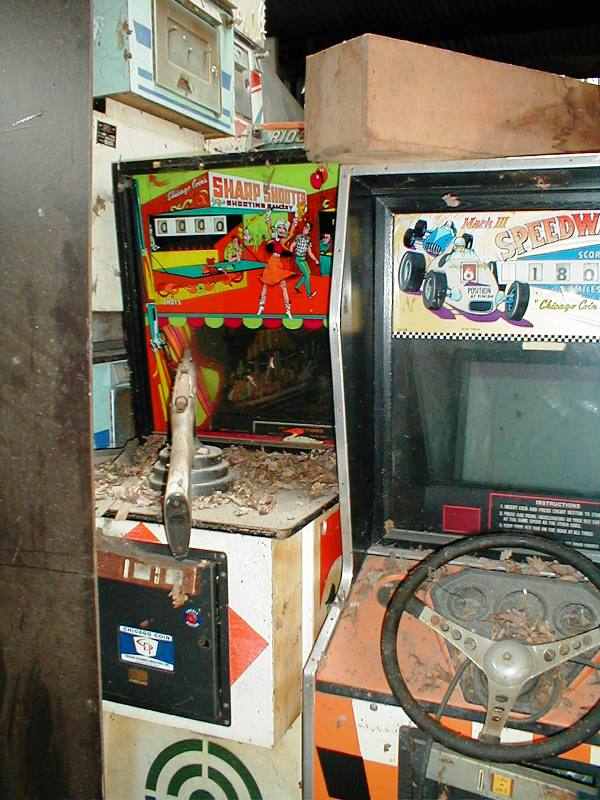 Sharpshooter and Speedway arcade game
