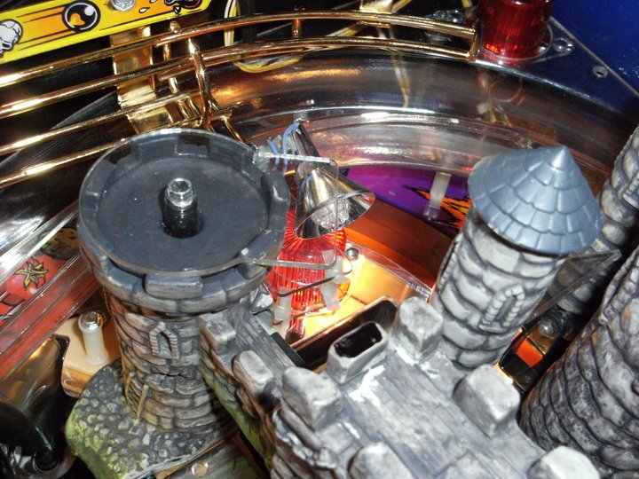 Medieval Madness pinball machine extra led