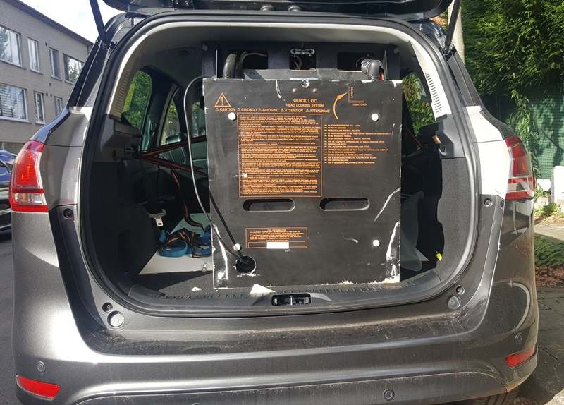 pinball fits in Ford B-Max car