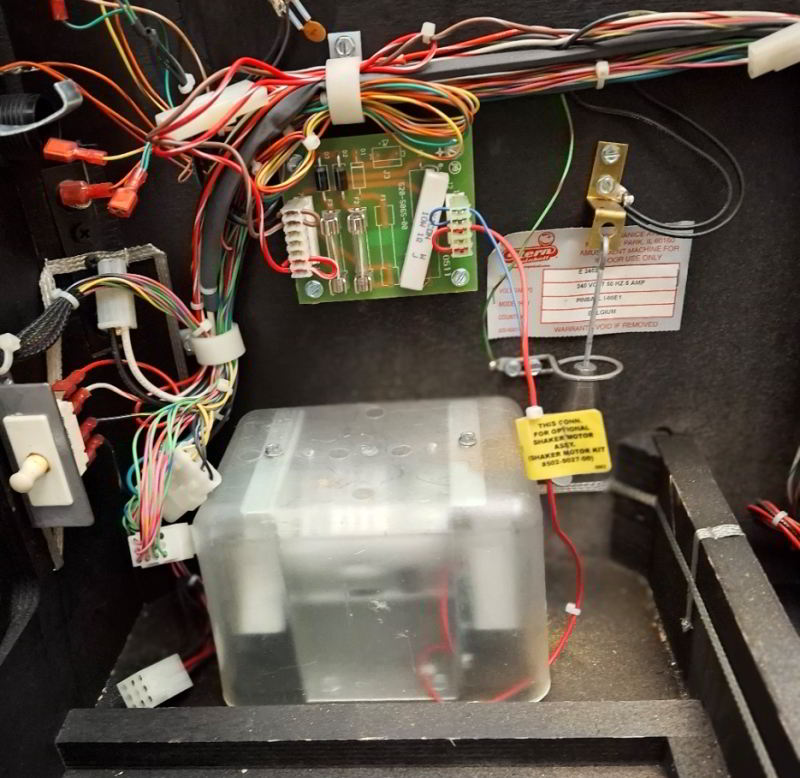 Stern shaker motor