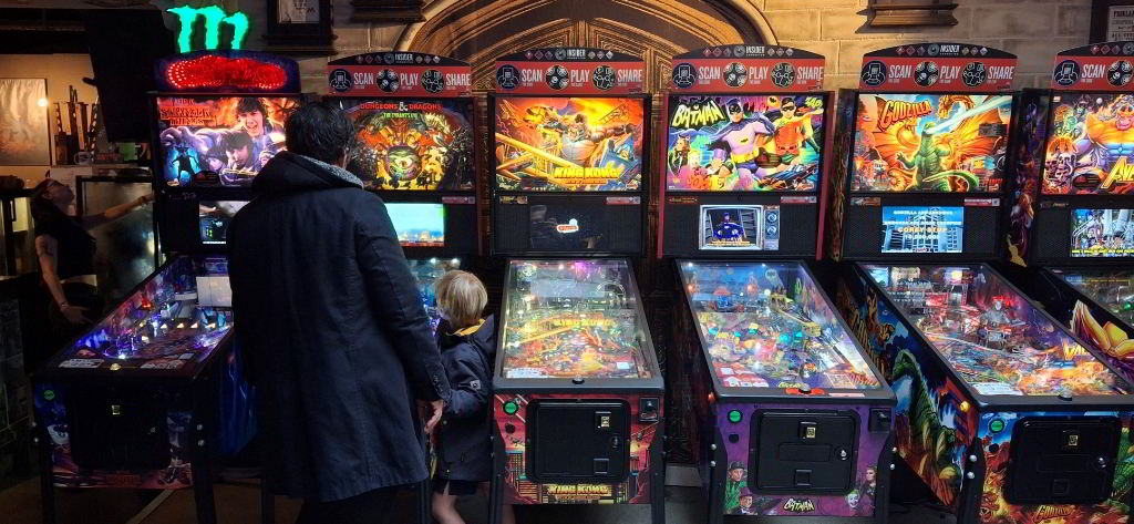 New Stern pinball machines
