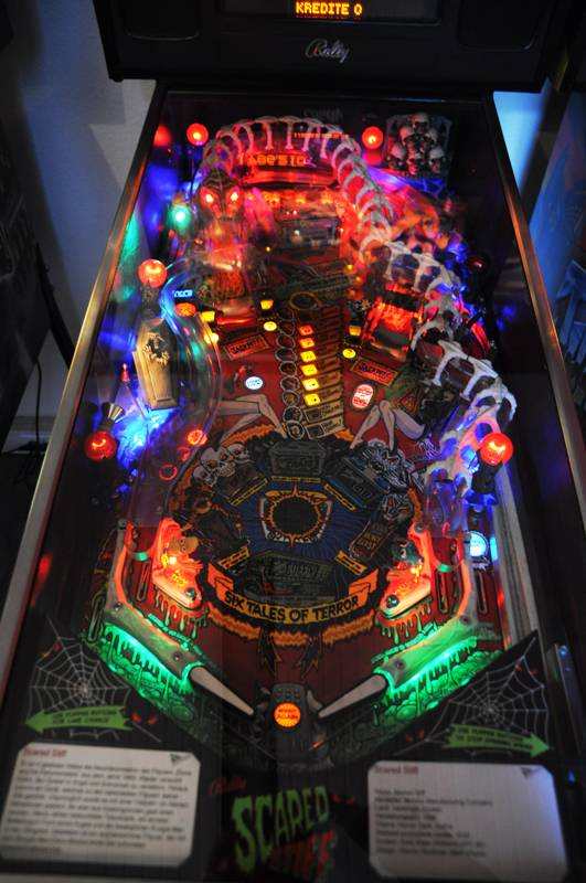 Scared Stiff playfield leds