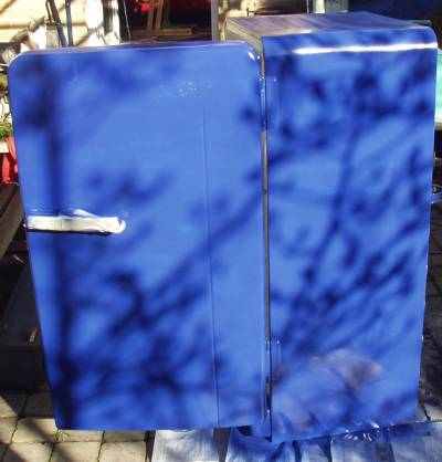 Wonderbaarlijk Flippers.be - Repaint a retro fridge and other kitchen appliances QH-76