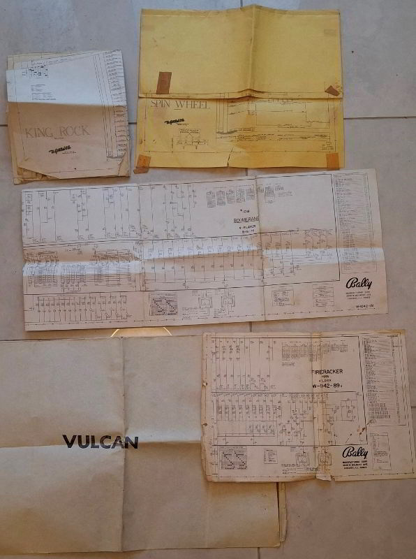 Gottlieb manuals for sale