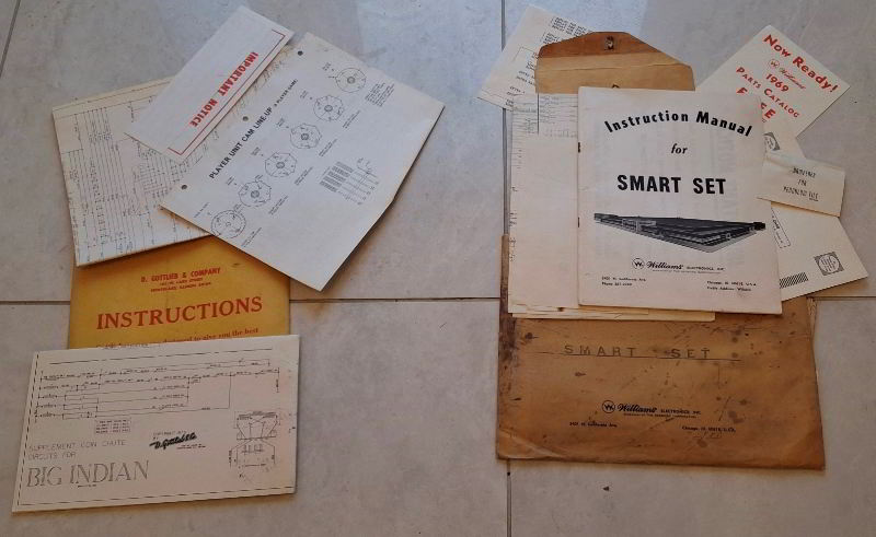 Williams manuals for sale