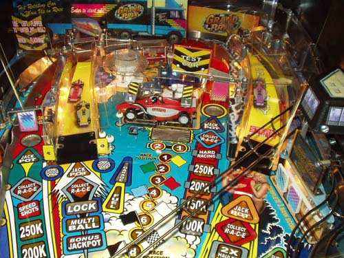 NASCAR Pinball Machine by Stern