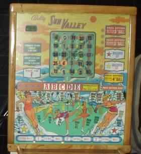 1 card bingo machine