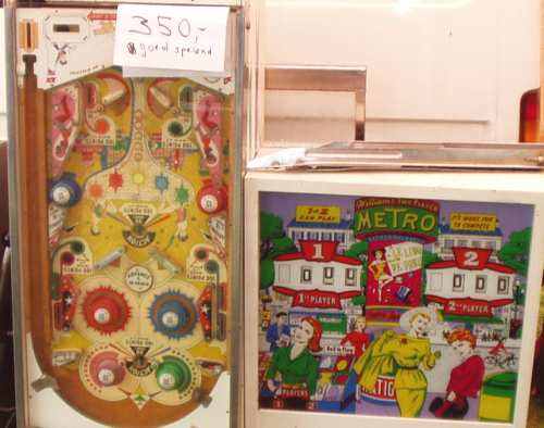 old pinball machine for sale
