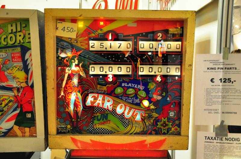Gottlieb Far Out pinball machine