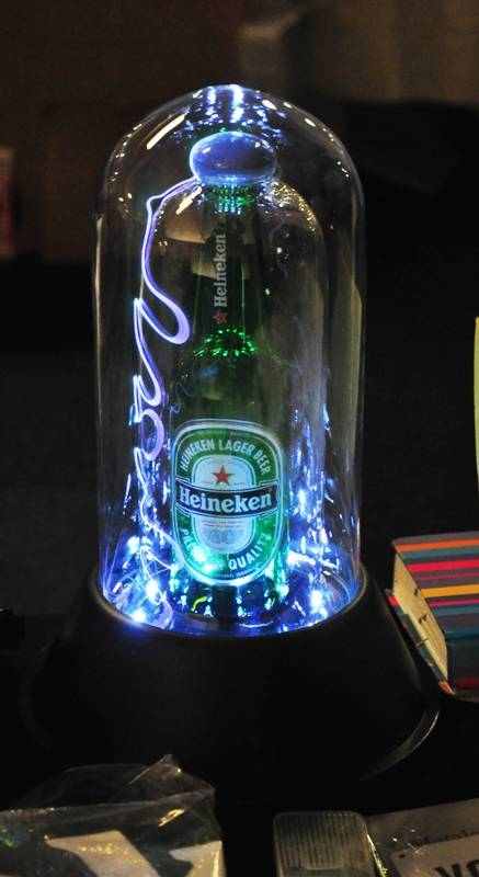Heineken electric bottle