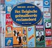 Het Belgische geemailleerde reclamebord