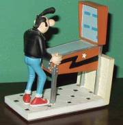 Pinball statues