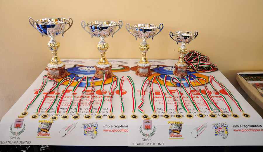 TIF pinball trophys