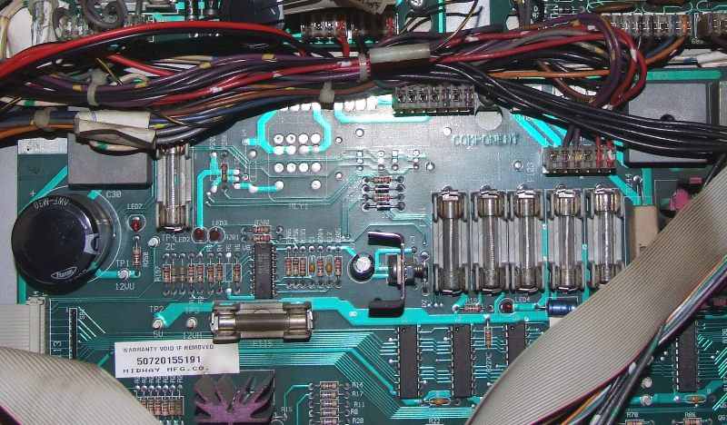 Williams WPC-S CPU U22 security chip World Cup Soccer pinball machine 